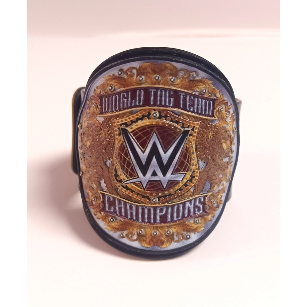 WWE WOW! 2024 World Tag Team Championship Title Belt Slap Band Bracelet Series 2